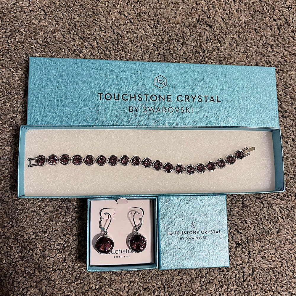COPY - ICE bracelet and earring set!